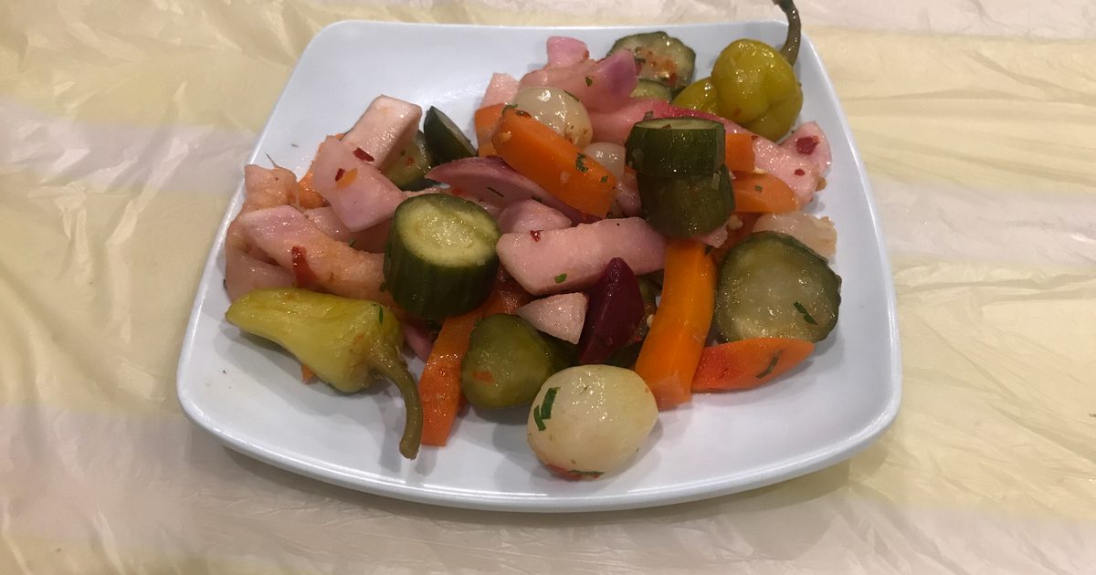 Турсија — мешана зимска салата